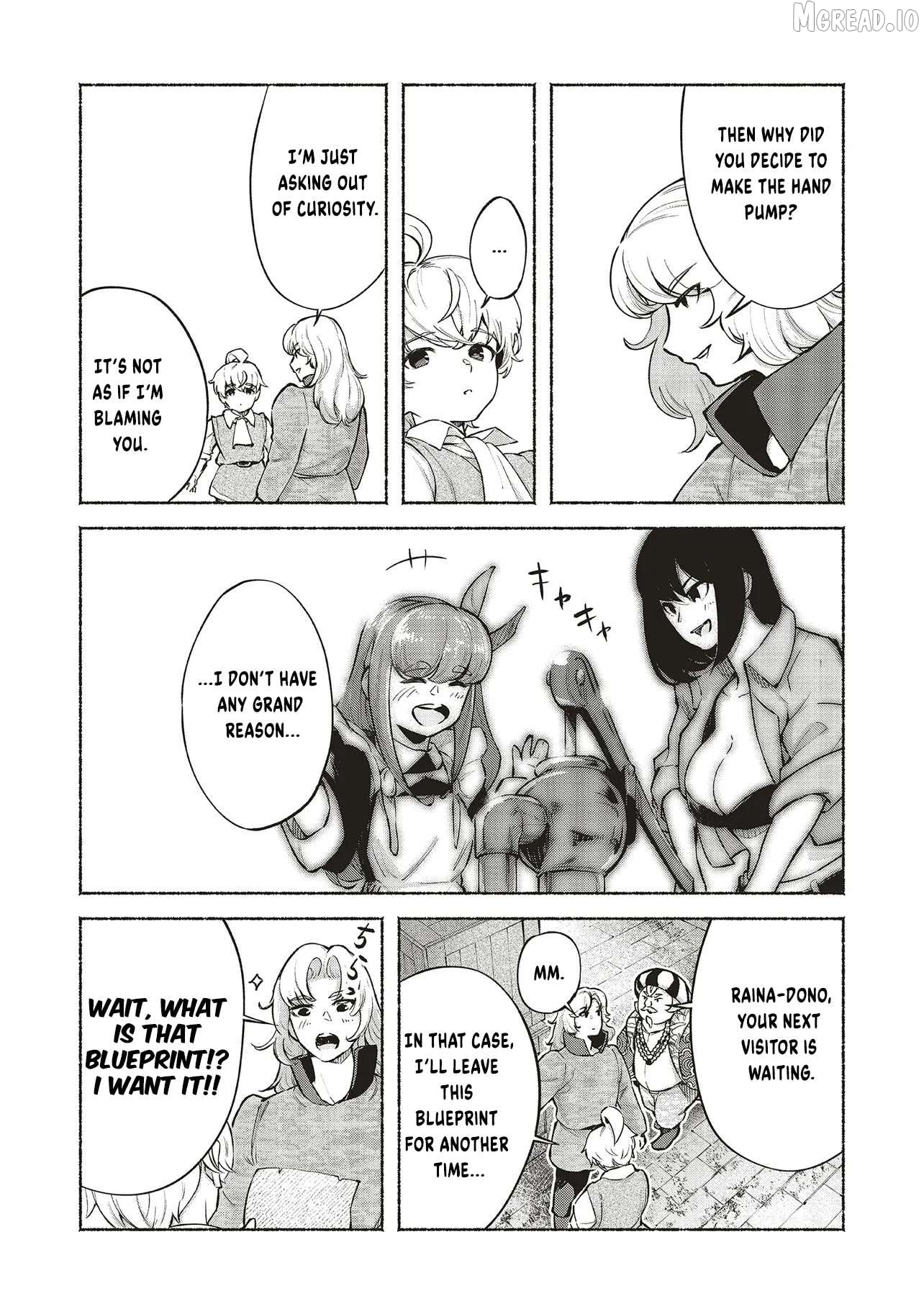 Karada wa Jidou, Nakami wa Ossan no Nariagari Bokenki - Satera mo Tsuiteikimasu! Chapter 9 - page 8
