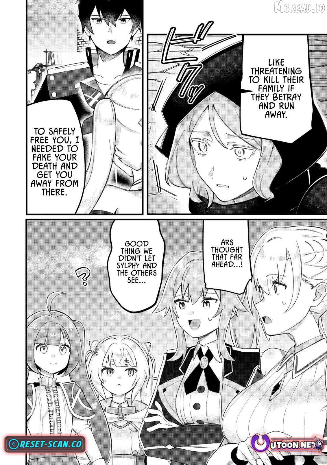 Tsuihousareta Fuyo Mahoutsukai no Nariagari ~Yuusha Party wo Kage kara Sasaeteita to Shiranakatta node Modotte Koi? "Kensei" to "Kenja" no Bishoujo-tachi ni Kakomarete Shiawase nano de Modorimasen~ Chapter 28 - page 17
