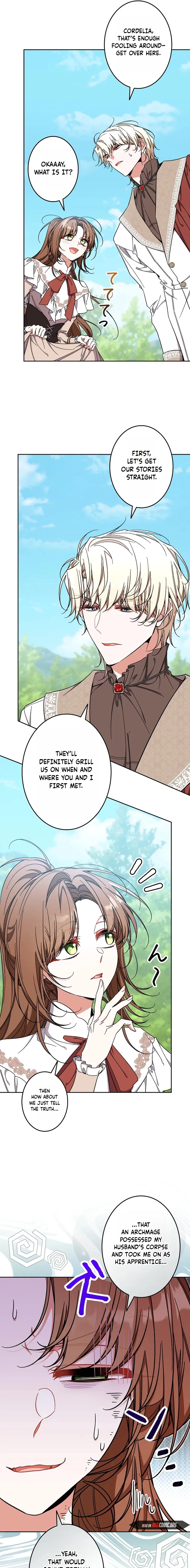 I Wish My Husband Were Dead Chapter 55 - page 9