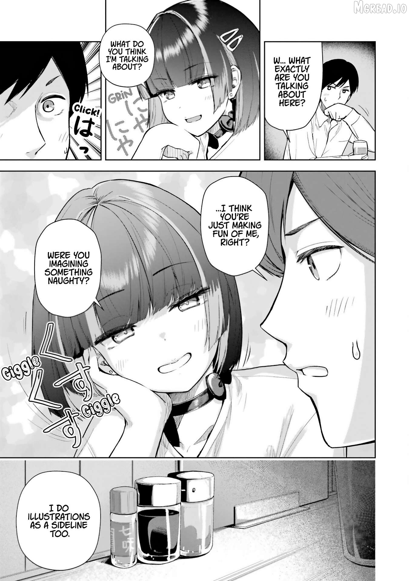 Tachi Nomi Izakaya De Kei Joshidaisei Ga Tonari Ni Kuru Hanashi Chapter 3 - page 10