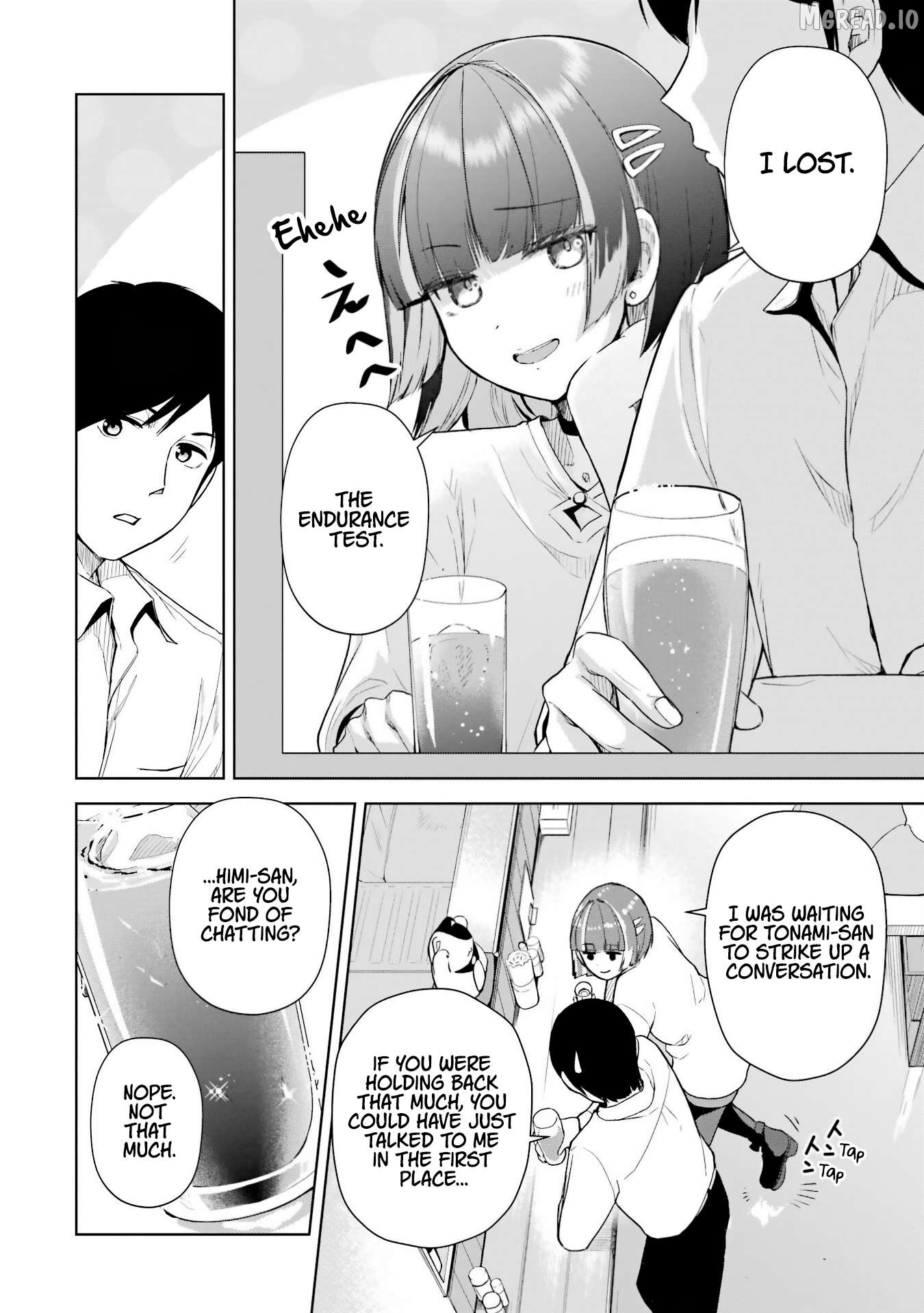 Tachi Nomi Izakaya De Kei Joshidaisei Ga Tonari Ni Kuru Hanashi Chapter 3 - page 5