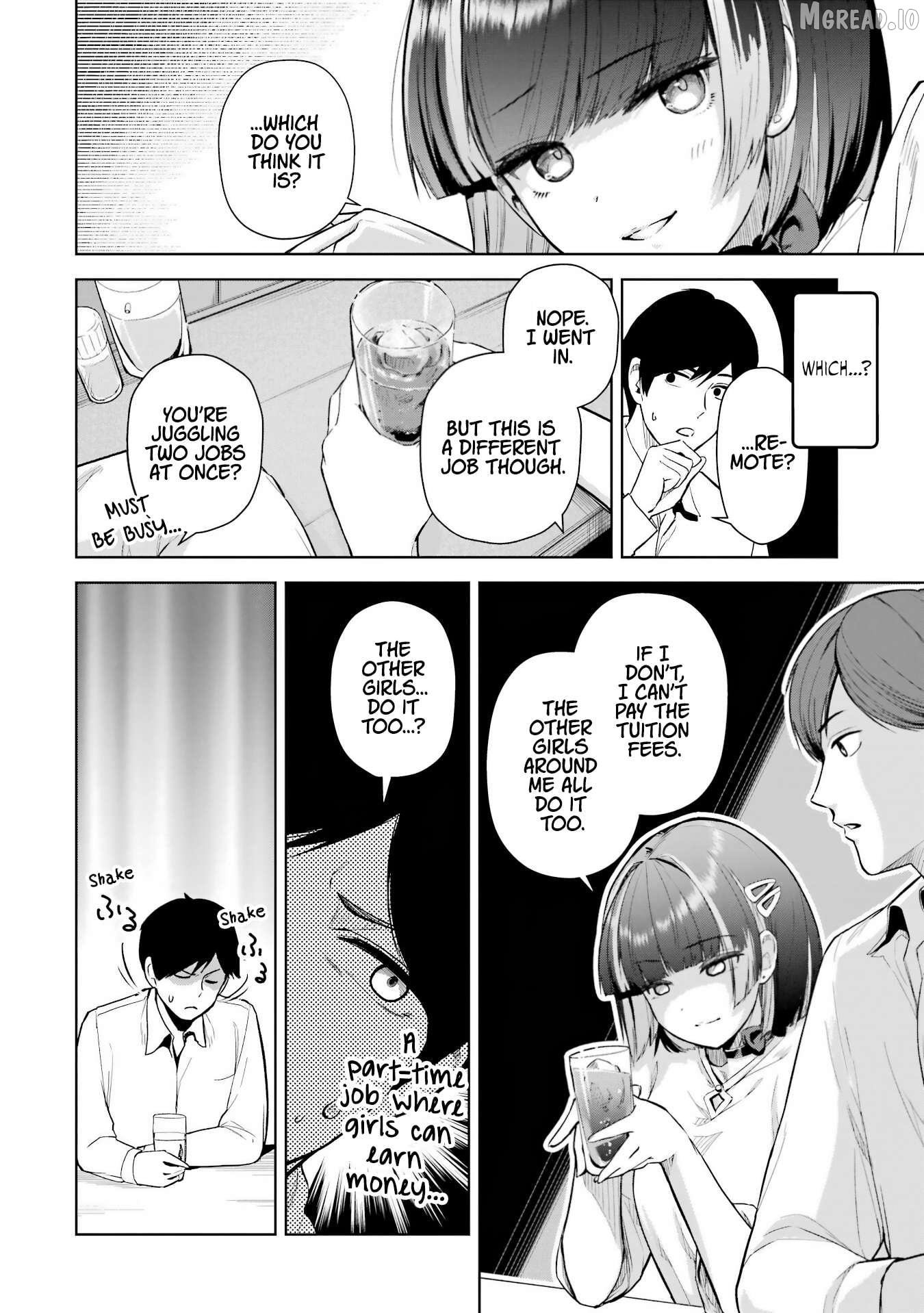 Tachi Nomi Izakaya De Kei Joshidaisei Ga Tonari Ni Kuru Hanashi Chapter 3 - page 7