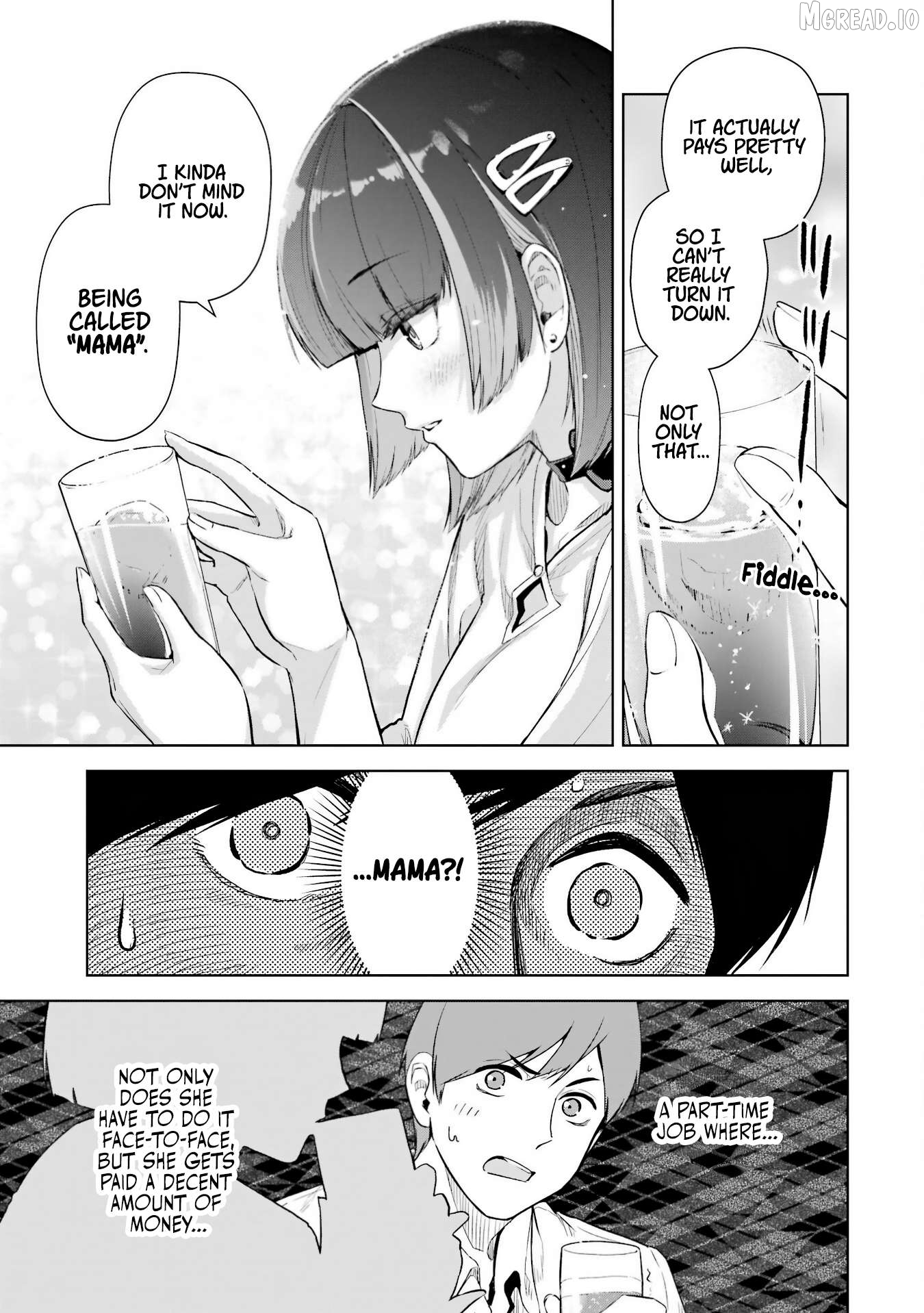 Tachi Nomi Izakaya De Kei Joshidaisei Ga Tonari Ni Kuru Hanashi Chapter 3 - page 8