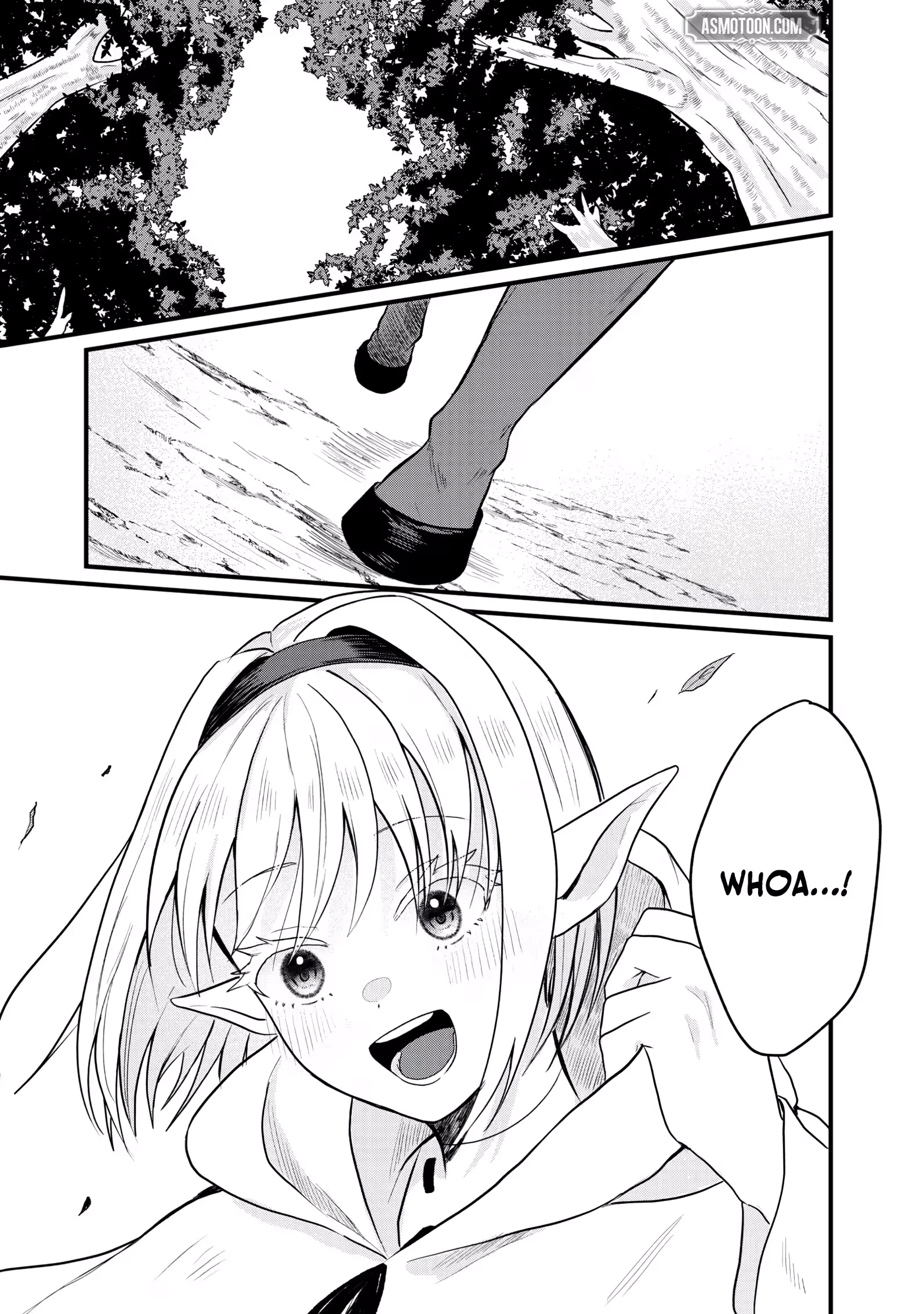 "Sono Hen no Kusa demo Kuttoke" to Tsuihou Sareta Munou Skill [Shokubutsugui] Mochi Tenseisha, Elf no Sato de Maboroshi no Shokubutsu o Tabete Musou Suru Chapter 19 - page 14
