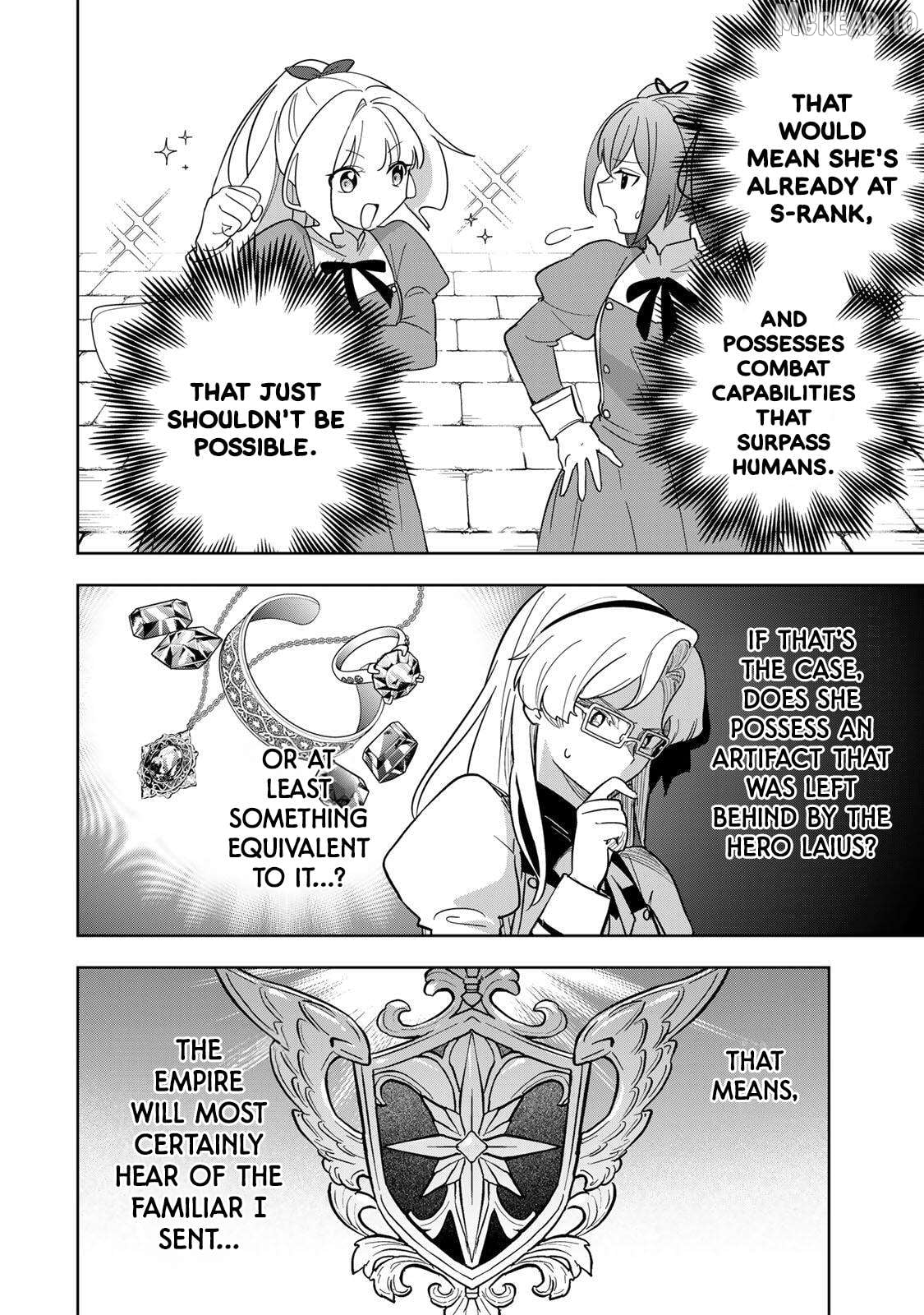 Koujo Tensei ~ Densetsu no Daimadoushi (♂), Hime Kishi to Narite Densetsu no Reijou Kishidan o Tsukuri Musou suru ~ Chapter 19 - page 2