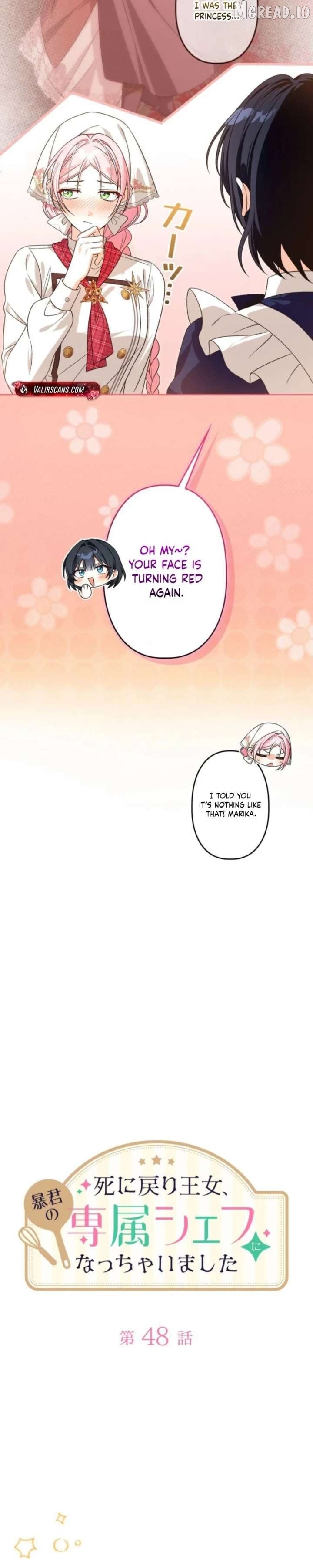 The Death-Loop Princess Ended Up as the Tyrant’s Personal Chef Chapter 48 - page 6