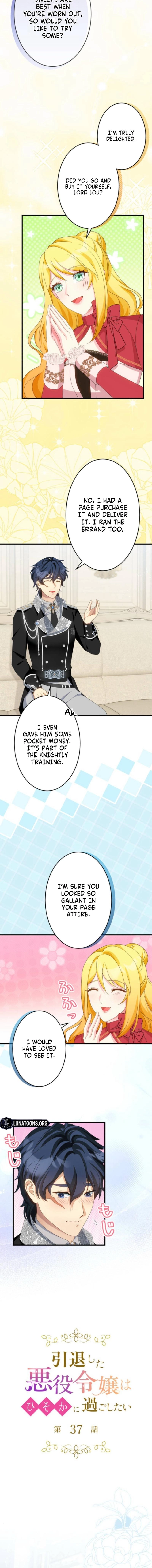The Retired Villainess Wants to Live Quietly Chapter 37 - page 2