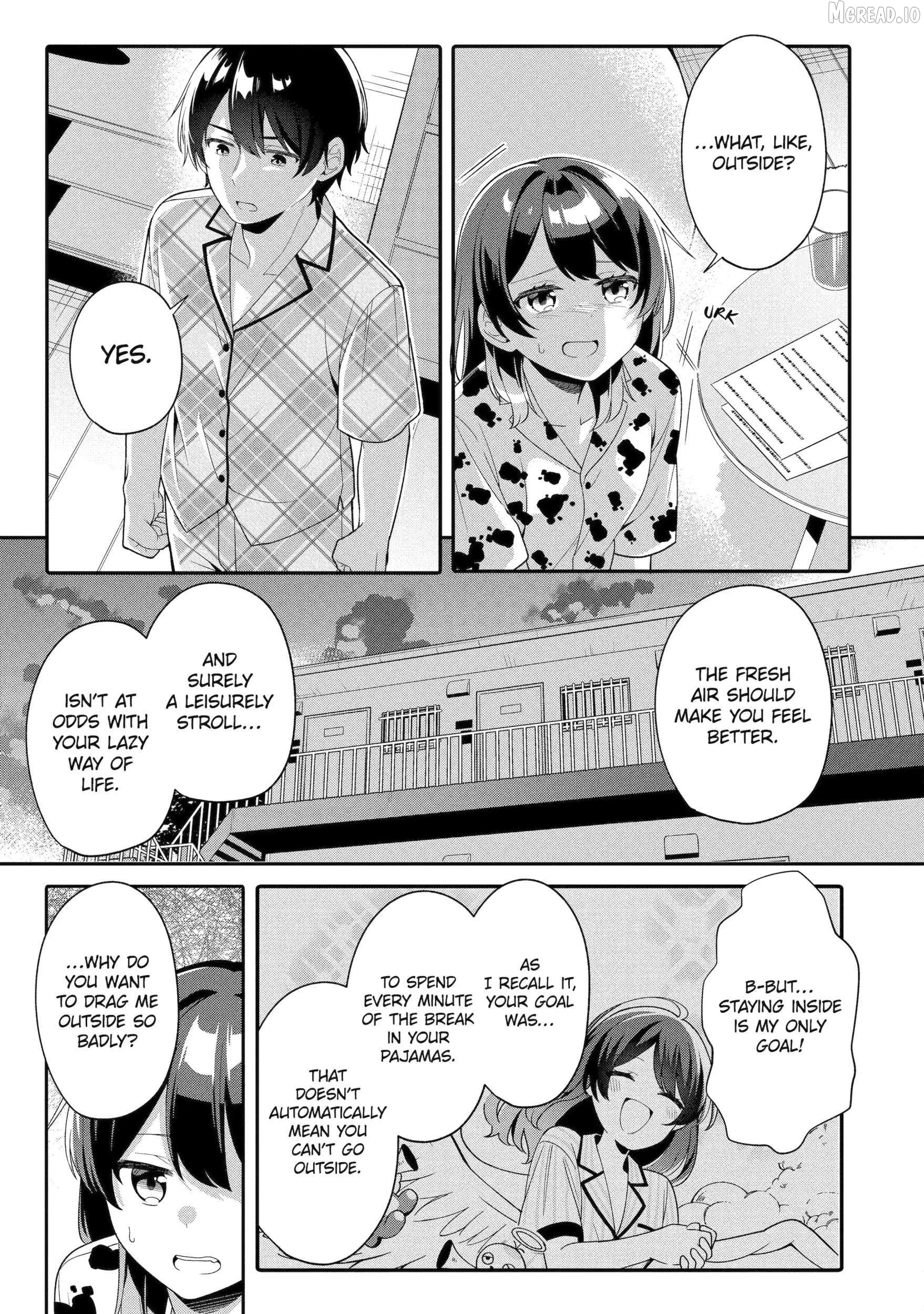 Muboubi Kawaii Pajama Sugata no Bishoujo to Heya de Futarikiri Chapter 7.3 - page 8