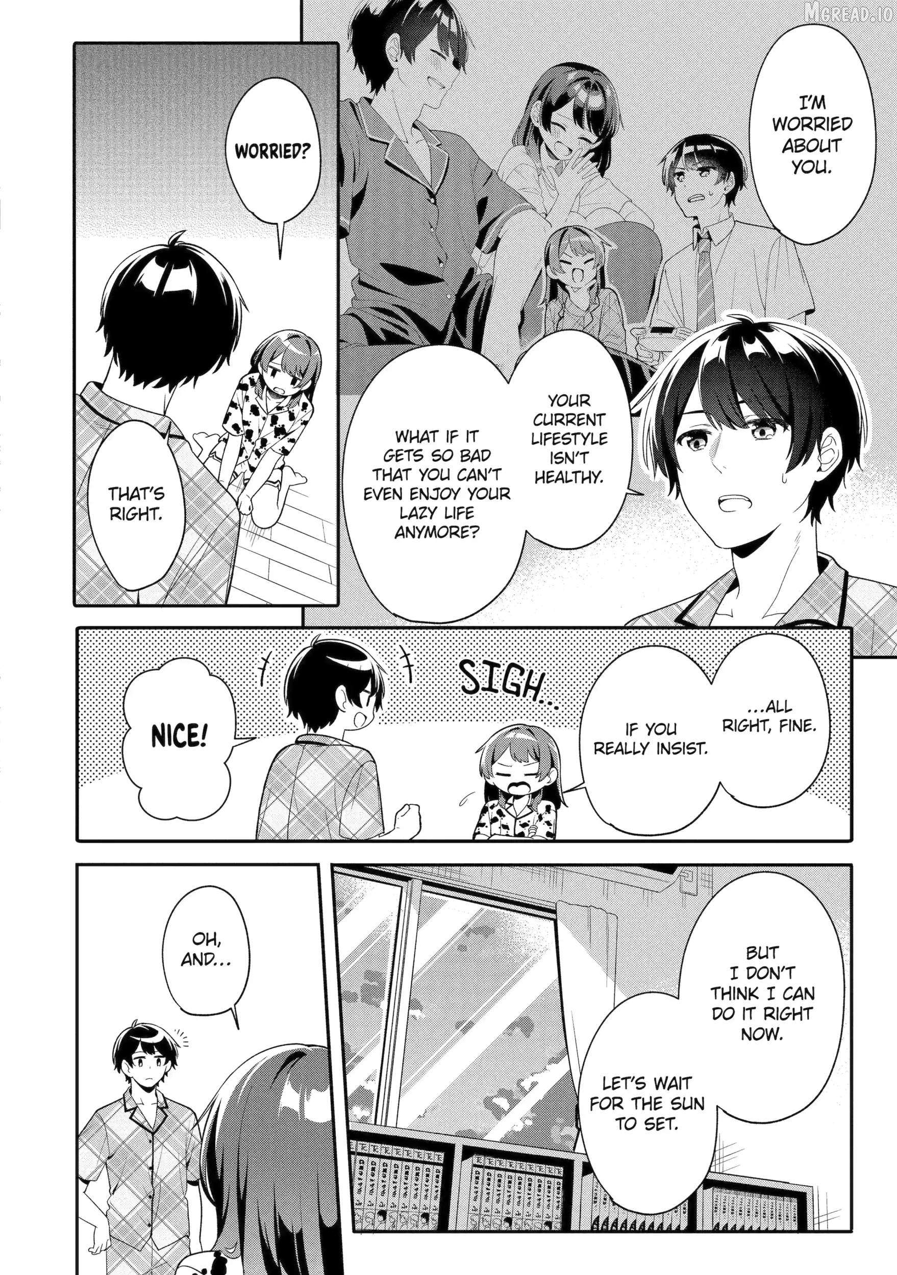 Muboubi Kawaii Pajama Sugata no Bishoujo to Heya de Futarikiri Chapter 7.3 - page 9