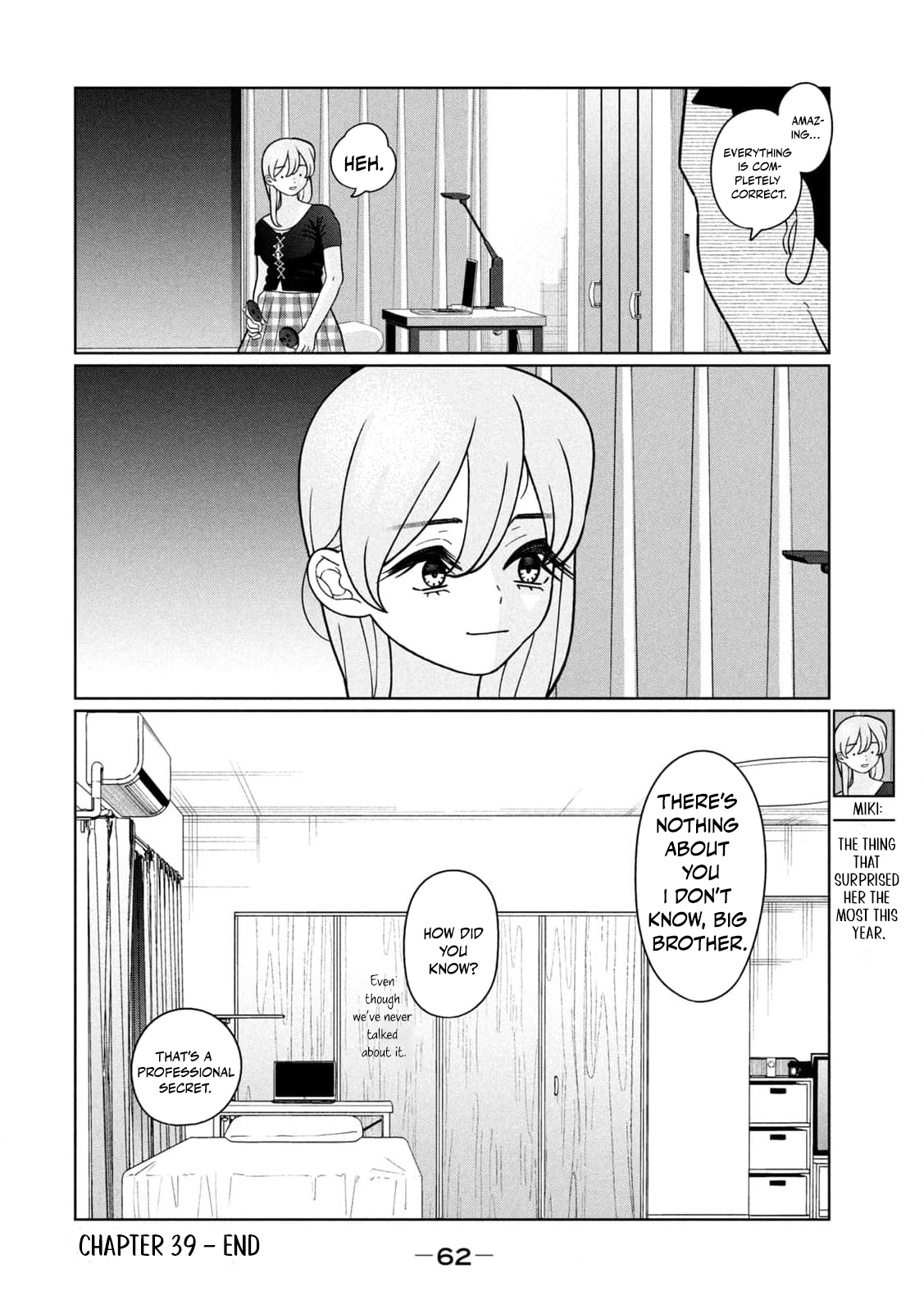 My Sister Knows Chapter 39 - page 22