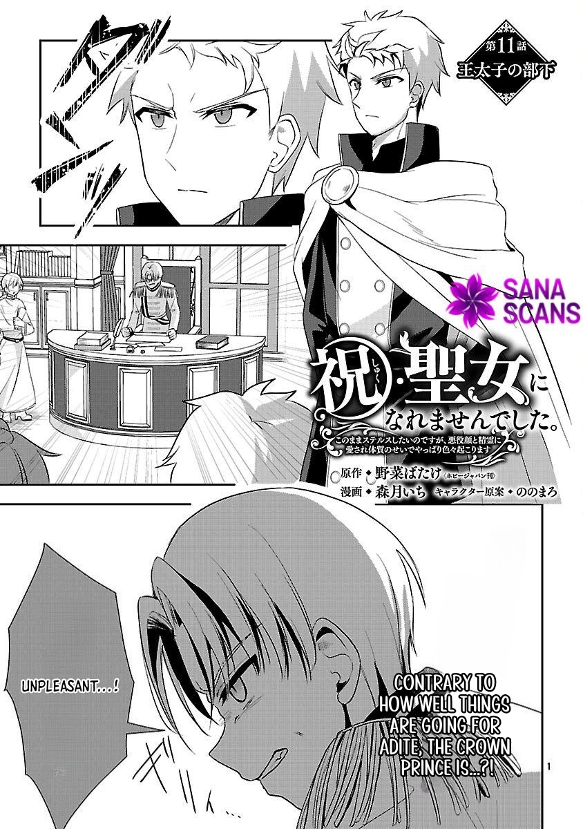 I Failed to Become a Saint, but Even Hiding Quietly Still Causes Trouble. Chapter 11 - page 3