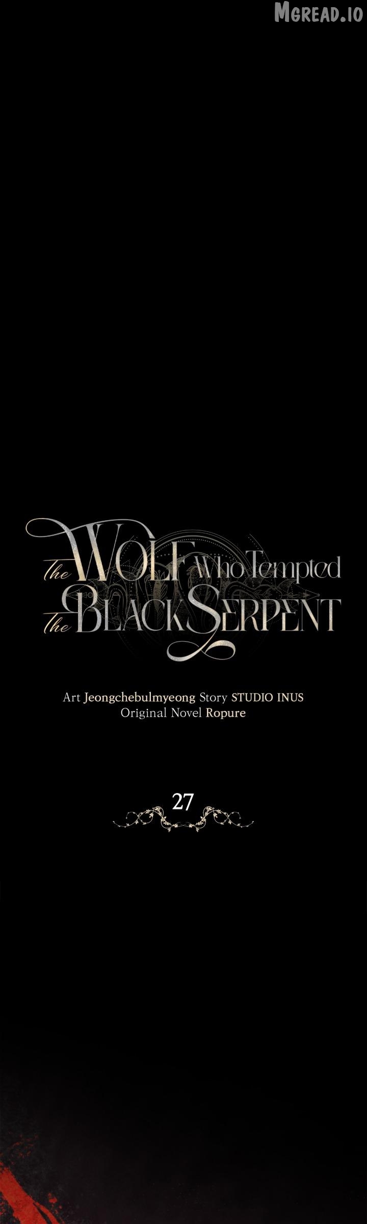 Looking for the Wolf Who Toyed with the Black Serpent Chapter 27 - page 1