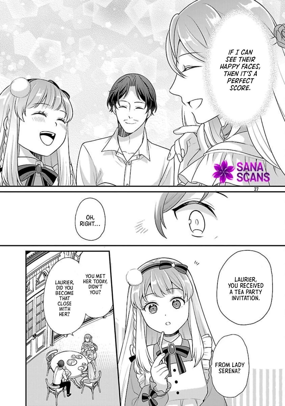 Reincarnated as the Villainess’s Dad — Time to Dote on My Family Chapter 3 - page 28