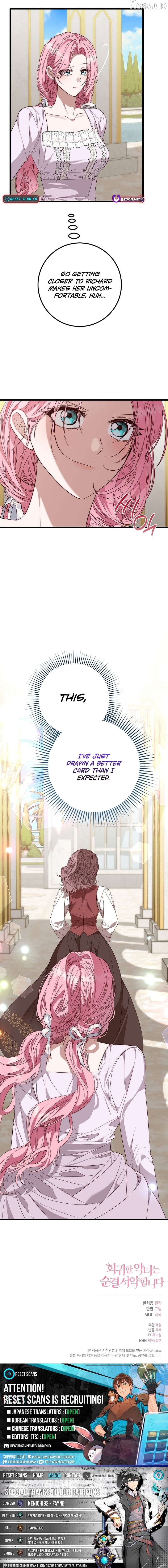 The Regressed Villainess Takes a Vow of Chastity Chapter 44 - page 9