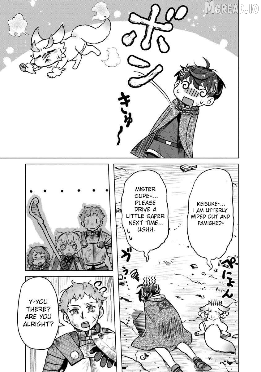 Kaban no Yuusha no Isekai Nonbiri Tabi ~Jitsuwa "Kaban" wa nani demo Kyuushuu Dekirushi, Nihon kara nandemo Toriyose ga Dekiru Cheat bukideshita~ Chapter 11 - page 4
