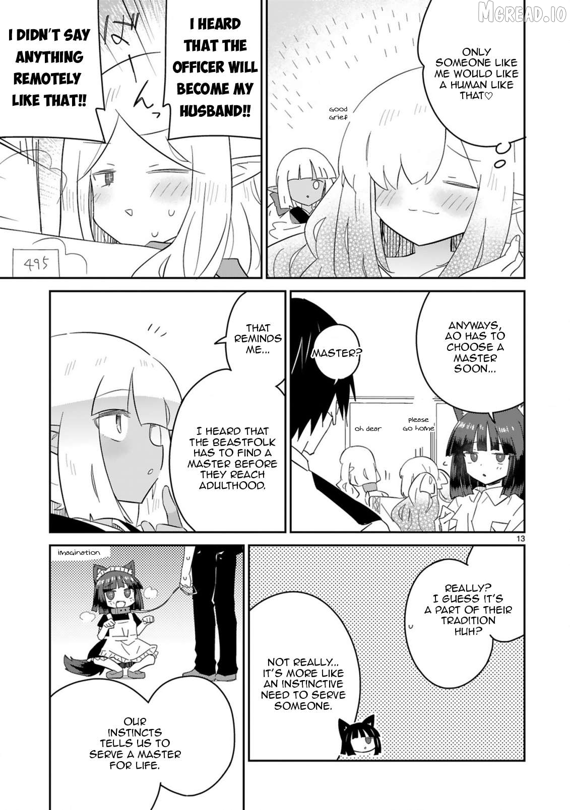 Isekai Elf Mura no Omawari-san Chapter 5 - page 13