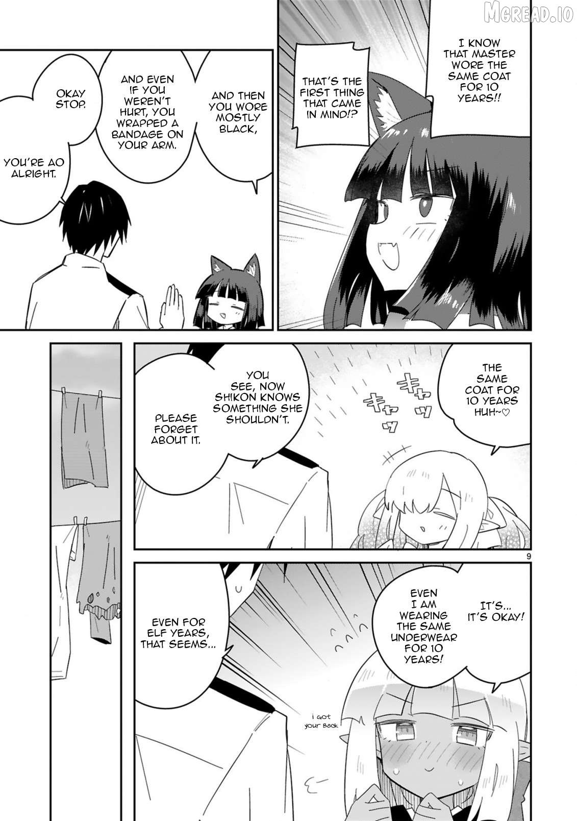 Isekai Elf Mura no Omawari-san Chapter 5 - page 9