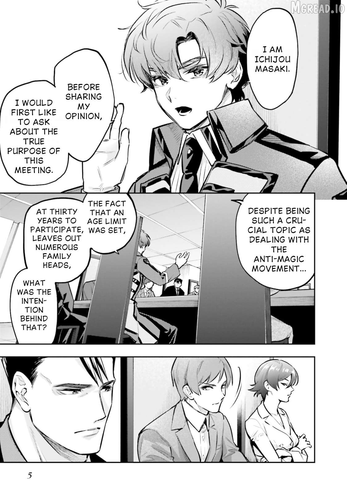 Mahouka Koukou no Rettousei - Douran no Joshou-hen Chapter 17 - page 8