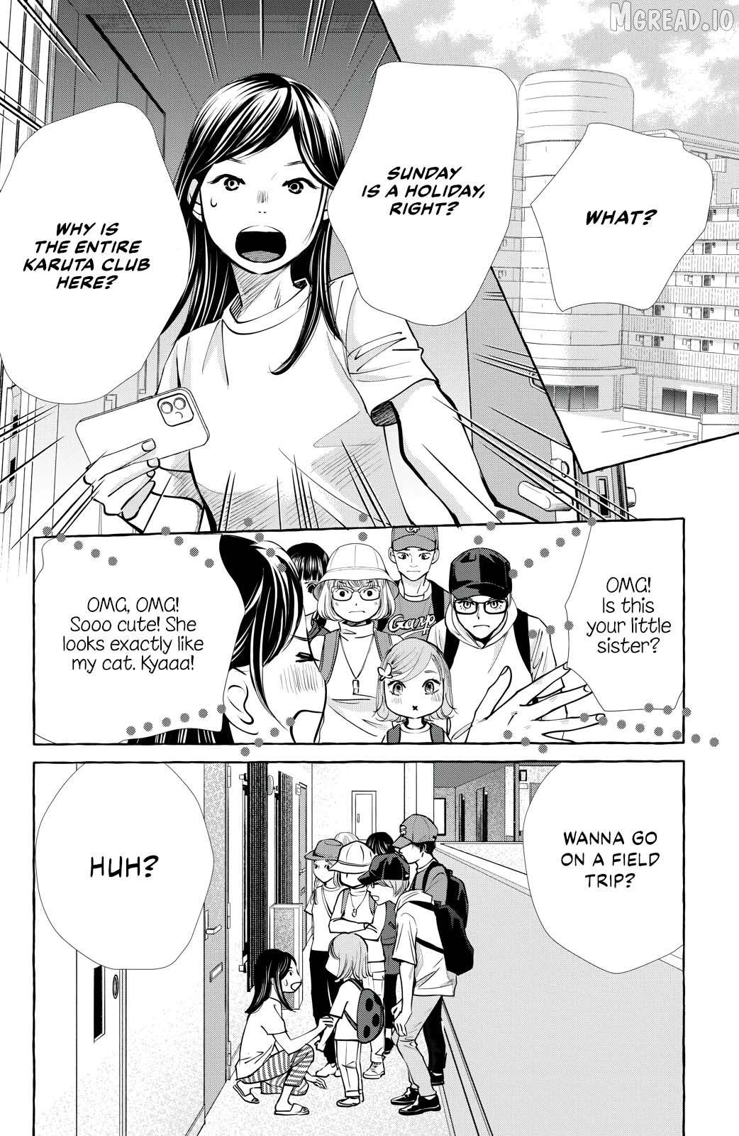 Chihayafuru plus Kimigatame Chapter 3 - page 36
