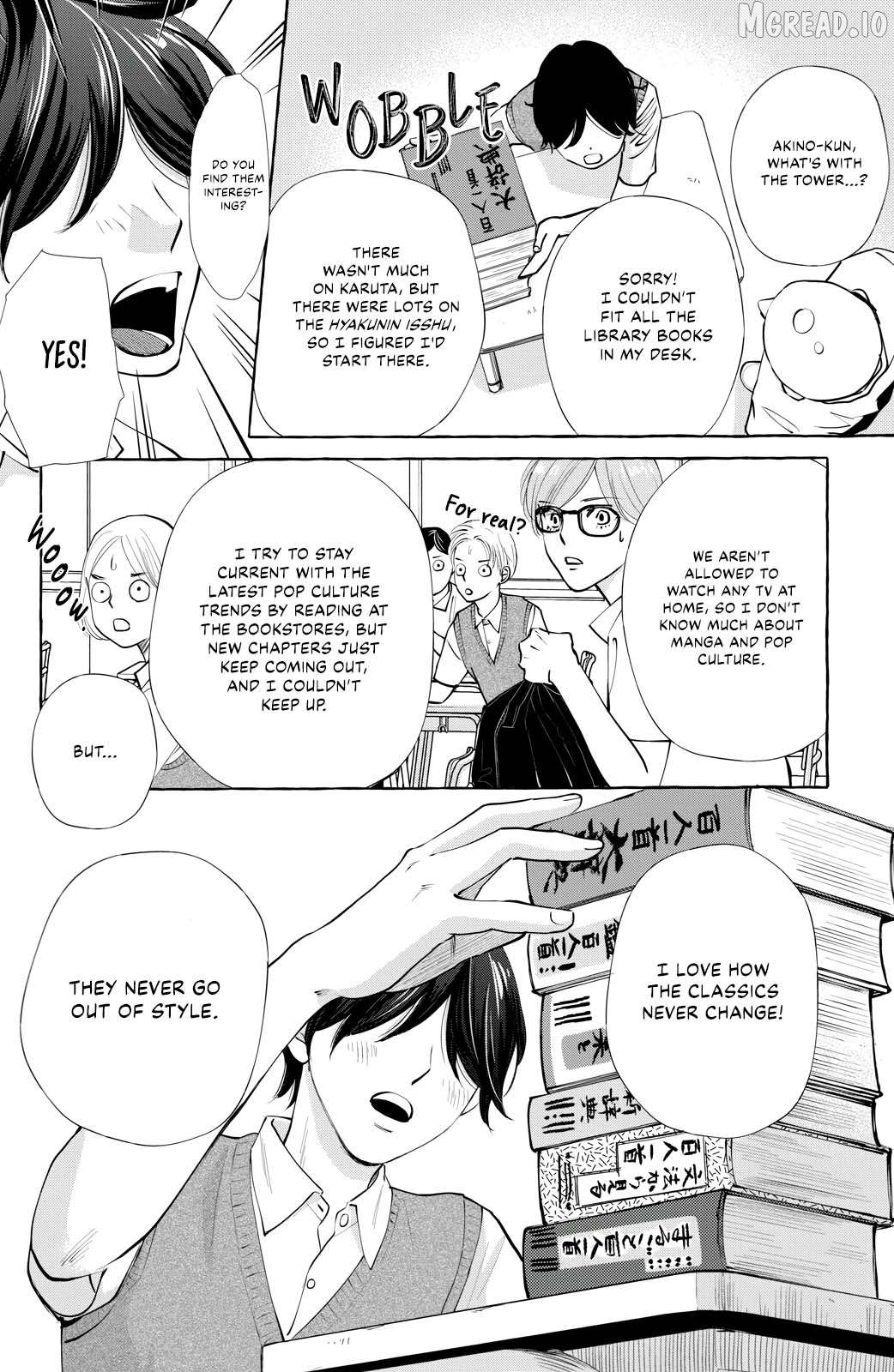 Chihayafuru plus Kimigatame Chapter 3 - page 4