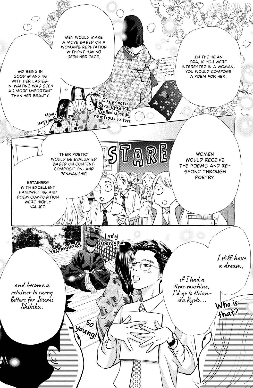 Chihayafuru plus Kimigatame Chapter 3 - page 6