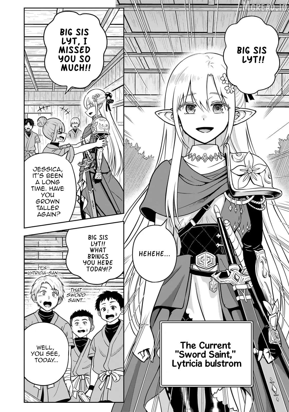 Sword Saint Reborn as a Maid, Ruling with a Broom. Chapter 6 - page 2