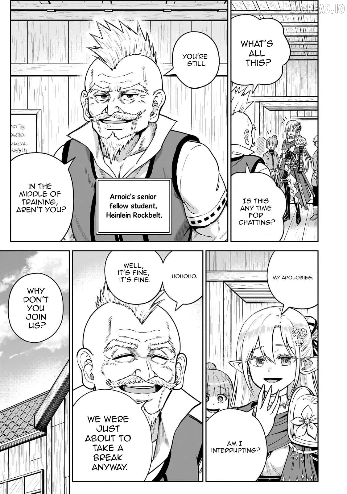 Sword Saint Reborn as a Maid, Ruling with a Broom. Chapter 6 - page 3