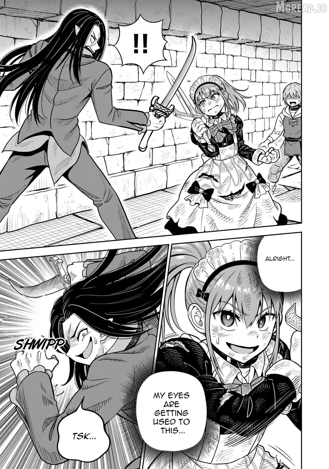 Sword Saint Reborn as a Maid, Ruling with a Broom. Chapter 7.1 - page 3