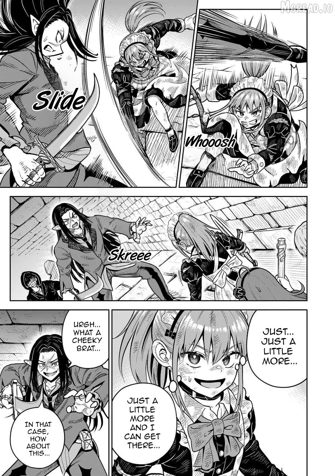Sword Saint Reborn as a Maid, Ruling with a Broom. Chapter 7.1 - page 5