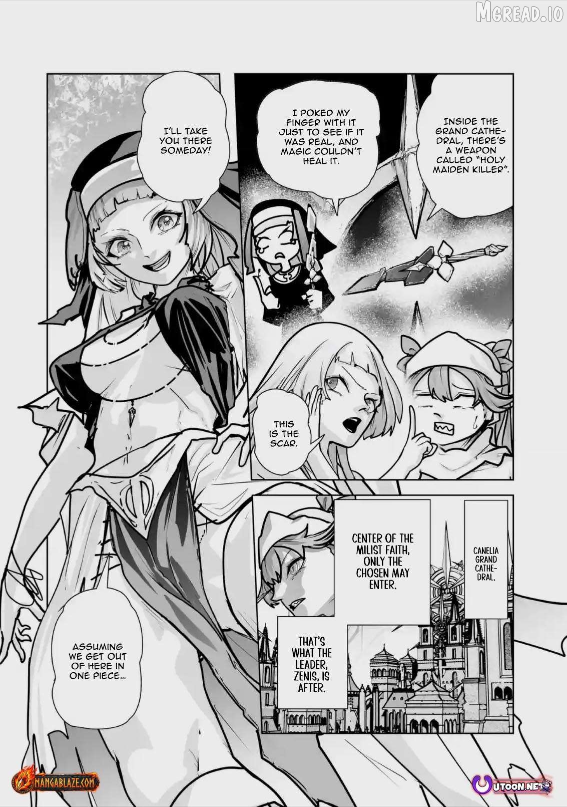 Akuyaku Kizoku ga Hirakinaotte Hametsu Furagu o Jitsuryoku de Hataki Otteitara, Itsunomanika Hirointachi Kara Eiyūshi Sareru yō ni Natta ken Chapter 6.4 - page 5