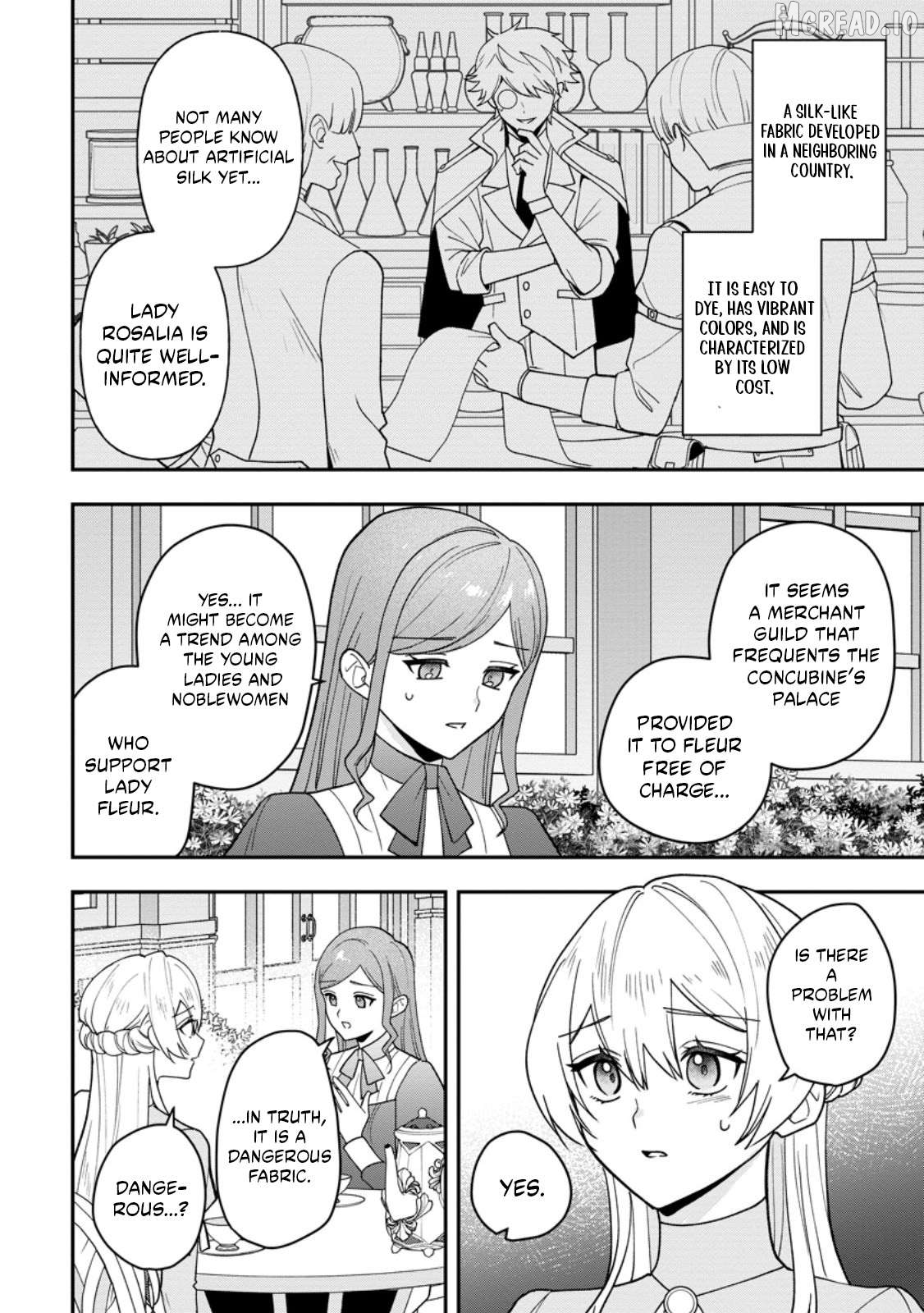 An Unremarkable Blessed Lady Chosen by the Lone Prince — Her True Power Awakens Chapter 7.3 - page 4