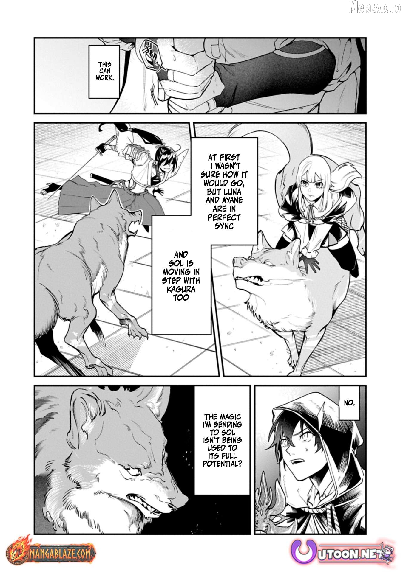 ISEKAI SUMMONER, SHINWA NO KAIBUTSU-TACHI TO GENDAI DE MUSOU SURU: URAGIRARETA MOTO EIYUU WA, AIKASANAME NA NAKAMA TO HEIWA NI KURASHITAI Chapter 7.1 - page 13