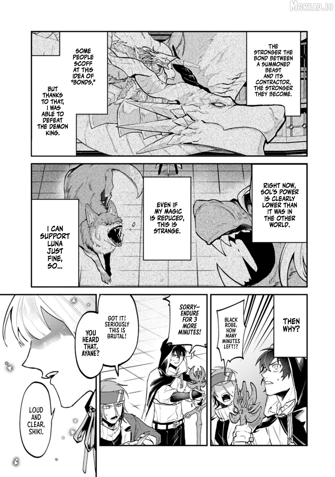 ISEKAI SUMMONER, SHINWA NO KAIBUTSU-TACHI TO GENDAI DE MUSOU SURU: URAGIRARETA MOTO EIYUU WA, AIKASANAME NA NAKAMA TO HEIWA NI KURASHITAI Chapter 7.1 - page 14