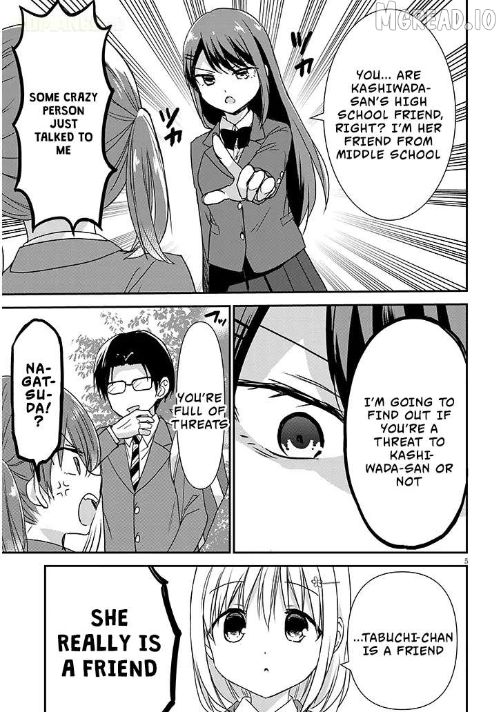 Kao ni Denai Kashiwada-san to Kao ni Deru Oota-kun + Chapter 32 - page 6