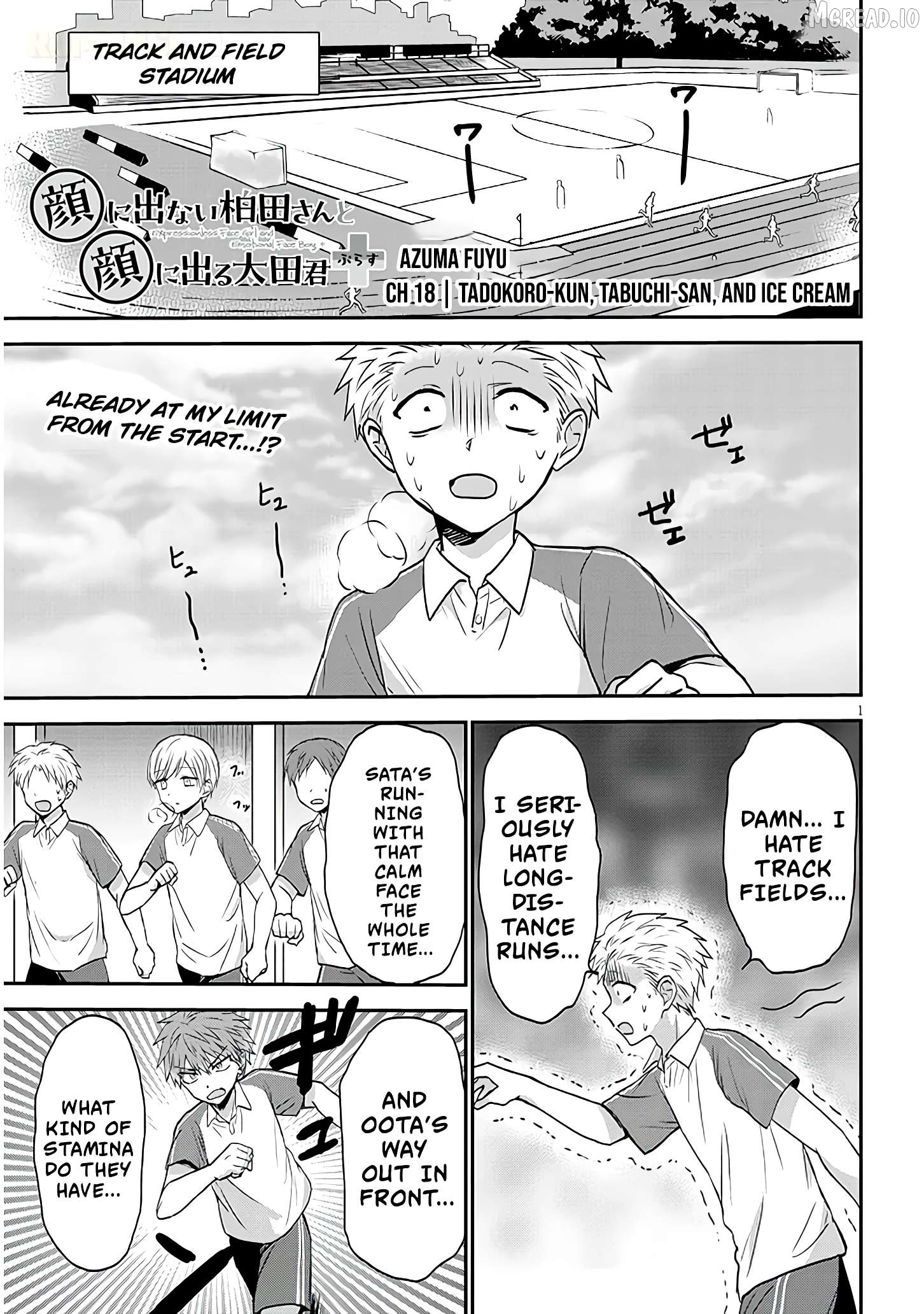 Kao ni Denai Kashiwada-san to Kao ni Deru Oota-kun + Chapter 15 - page 2