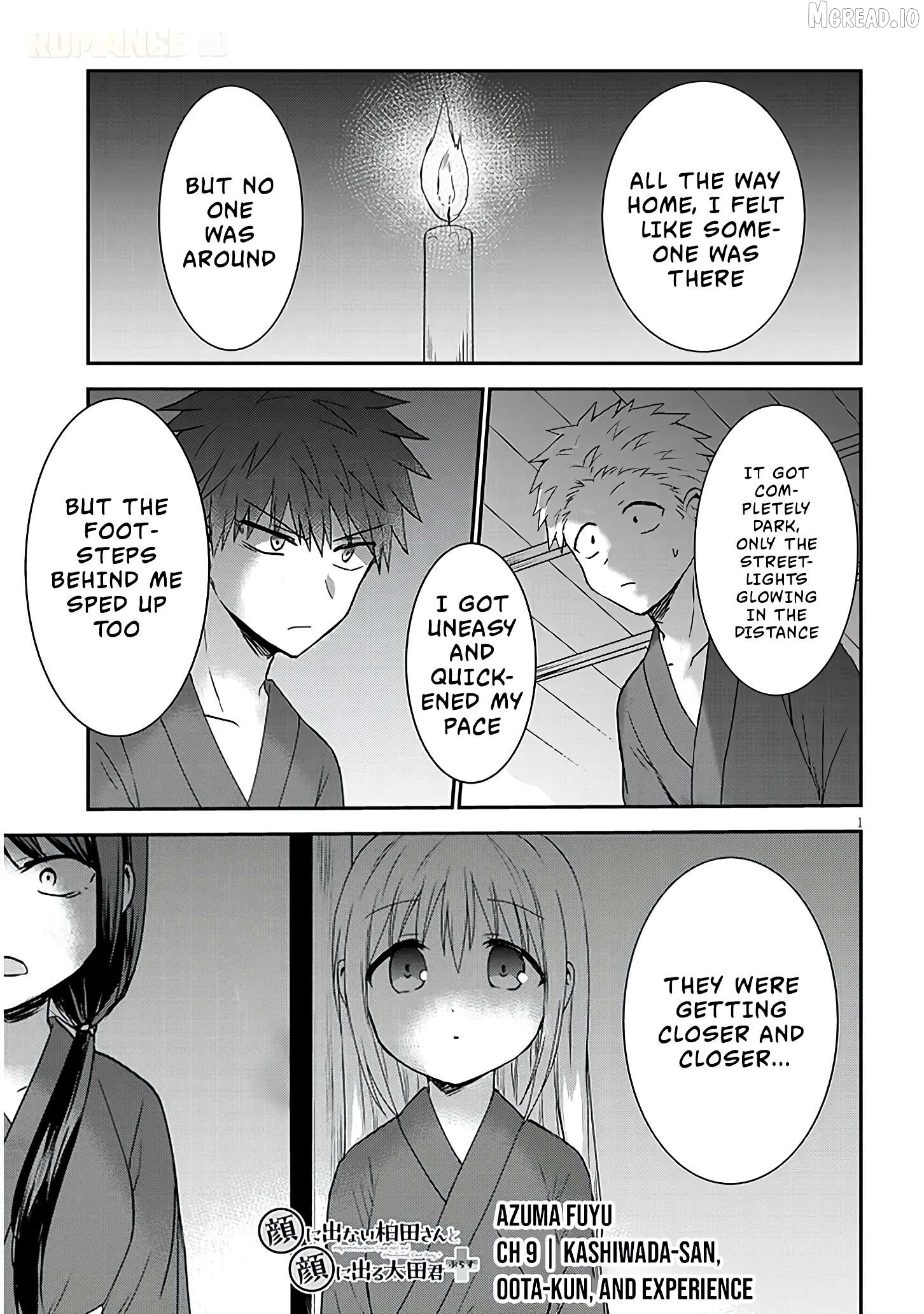 Kao ni Denai Kashiwada-san to Kao ni Deru Oota-kun + Chapter 9 - page 2