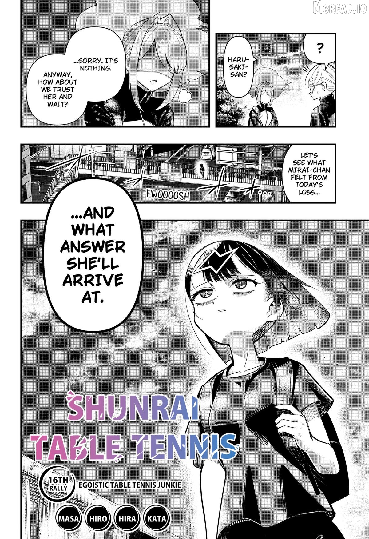 Shunrai Table Tennis Chapter 16 - page 2