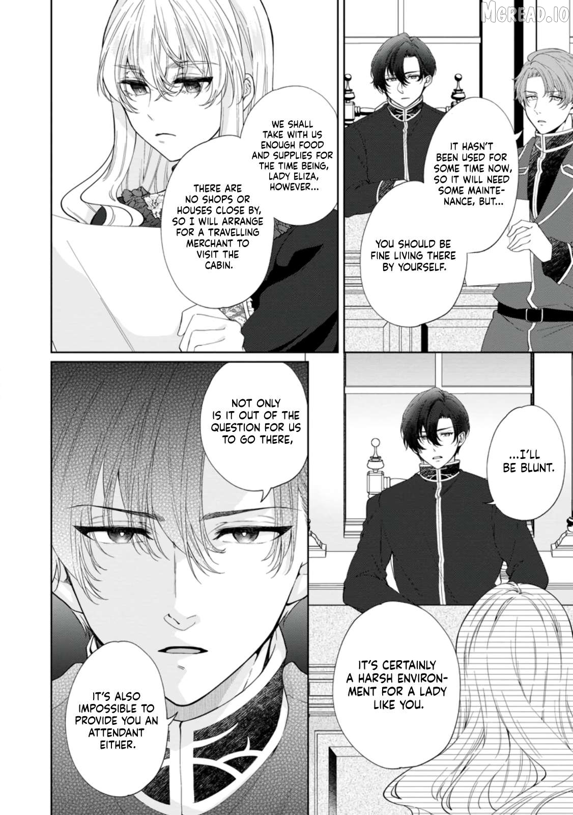 Akuyaku Reijo no Nariagari Ringoku de Hoseki no Seijo to Yobareru Made Chapter 5 - page 4