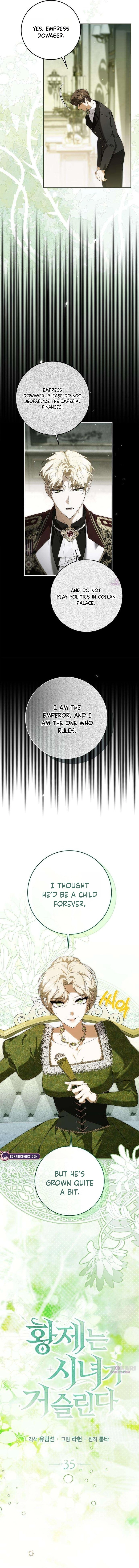 The Emperor Is Annoyed by the Maid Chapter 35 - page 9