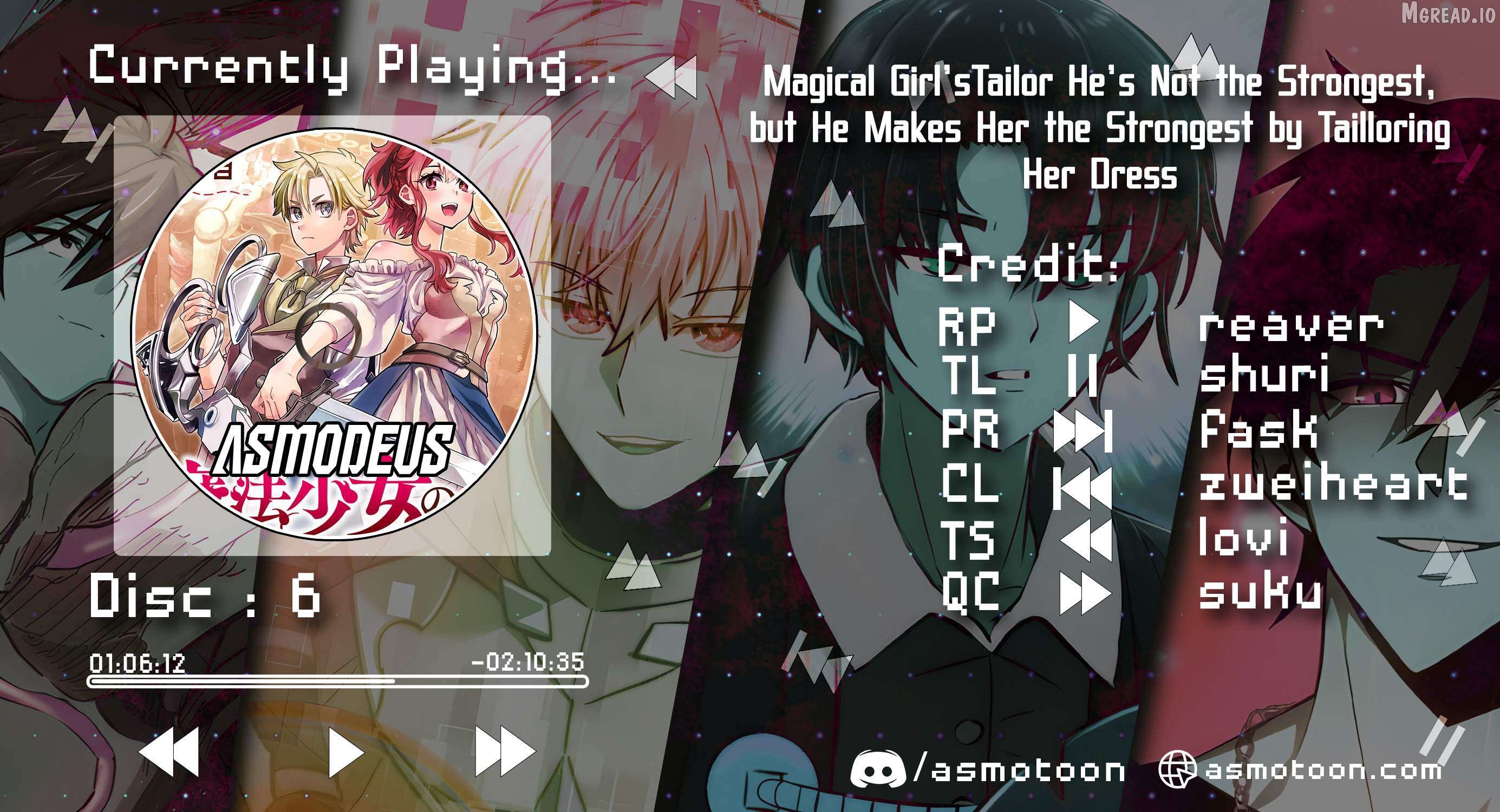 Magical Girl’s Tailor He’s Not the Strongest, but He Makes Her the Strongest by Tailloring Her Dress Chapter 6 - page 1