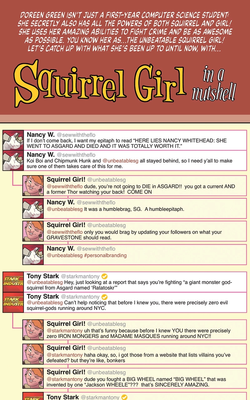 The Unbeatable Squirrel Girl Chapter 15 - page 1