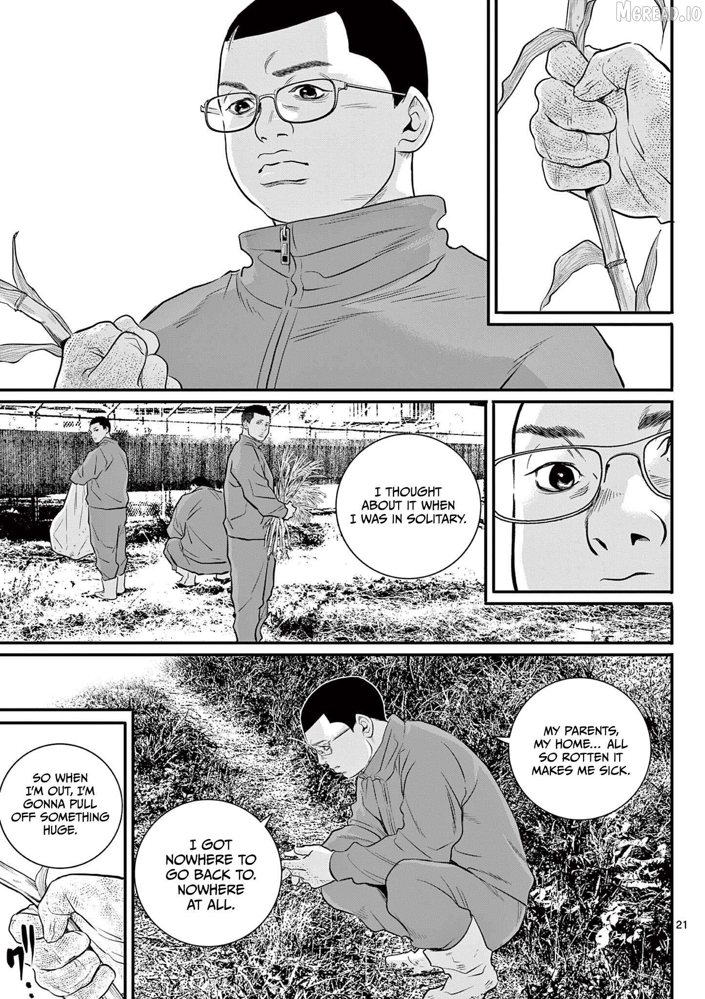 Juvenile Detention Center Ushijima-kun Chapter 3 - page 21