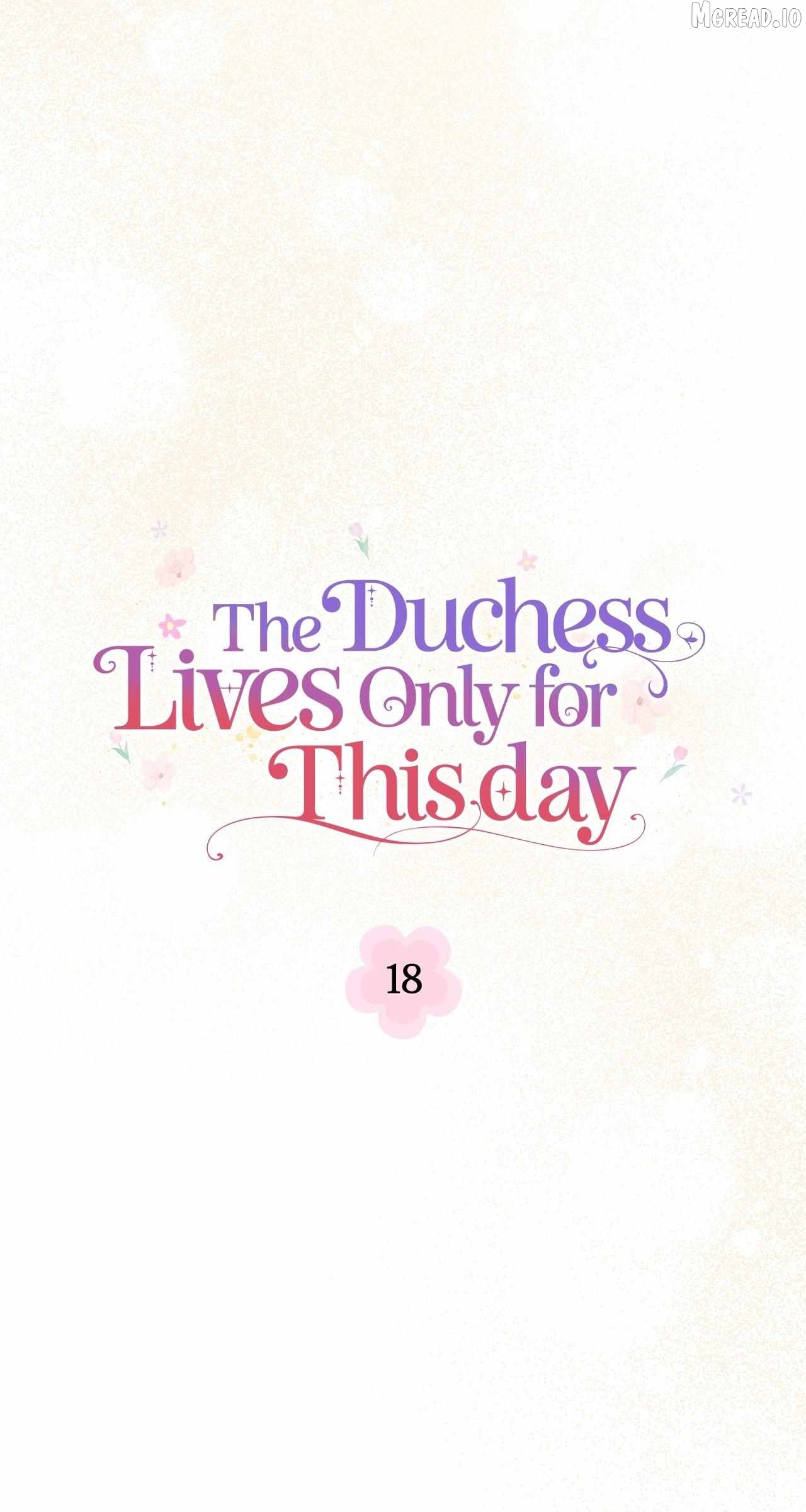 The Duchess Lives Only for This Day Chapter 18 - page 54