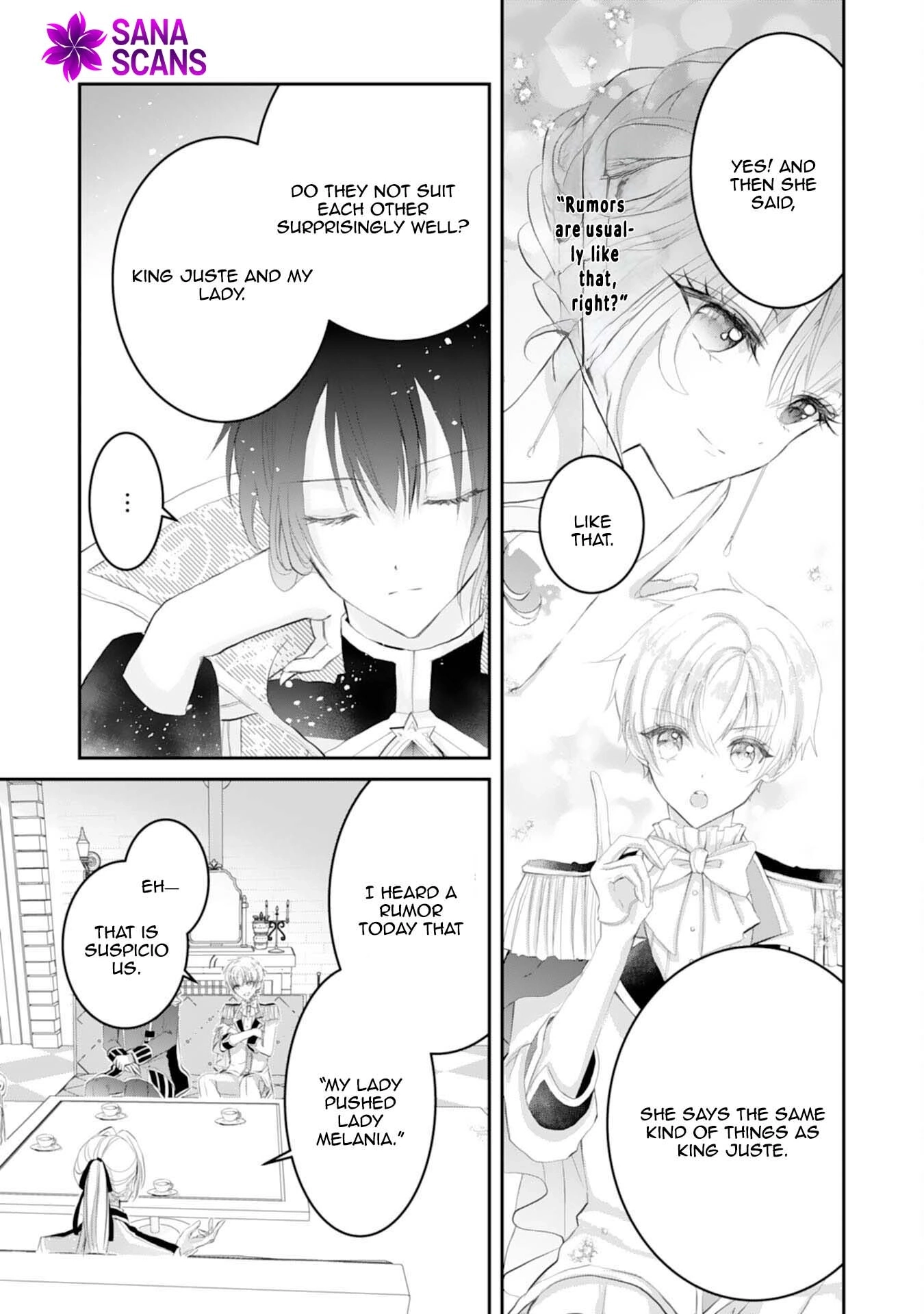 Kon'yaku haki sa reta koushaku reijou wa reitetsu kokuou no dekiai o shinjinai Chapter 3 - page 28