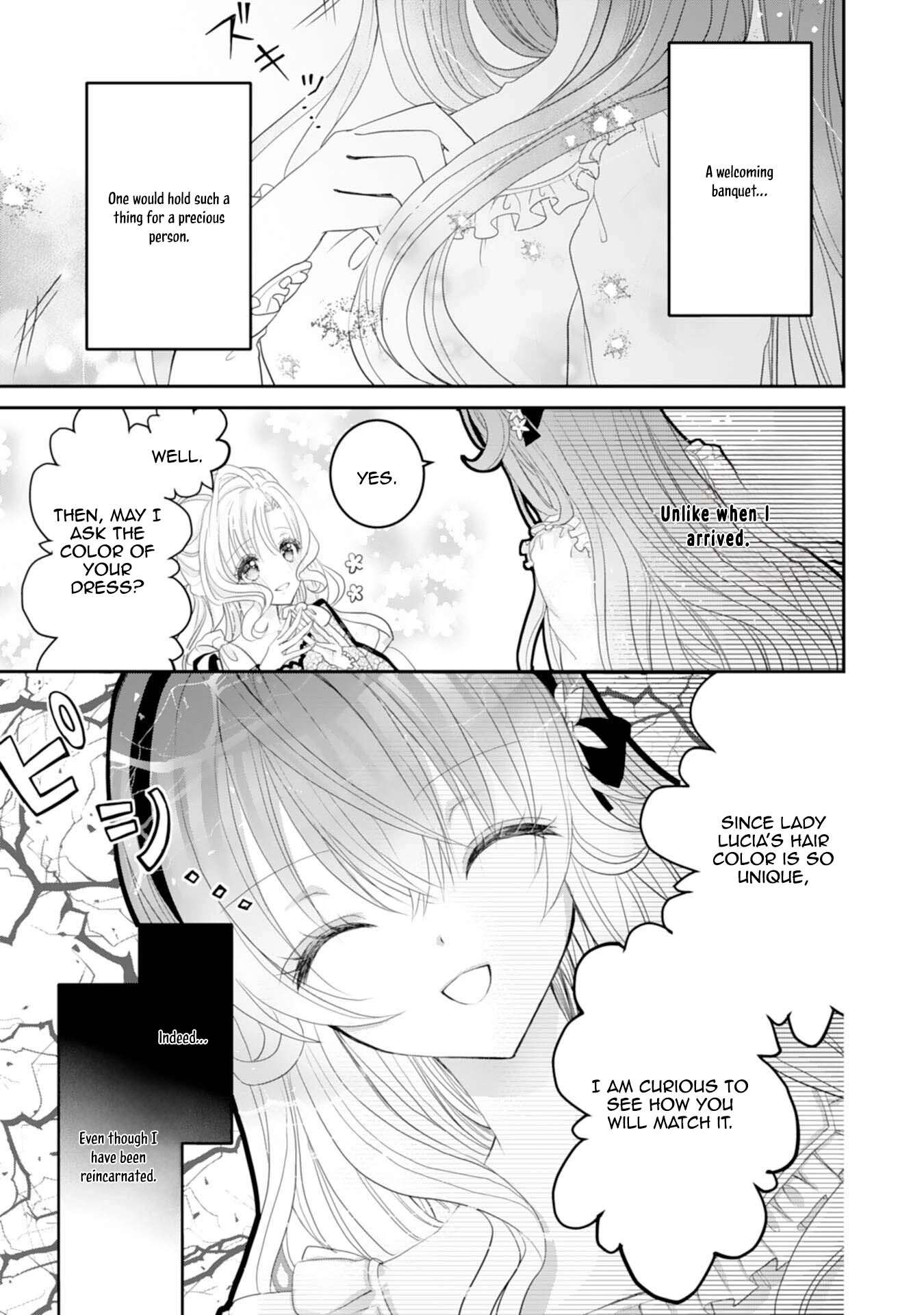 Kon'yaku haki sa reta koushaku reijou wa reitetsu kokuou no dekiai o shinjinai Chapter 3 - page 6