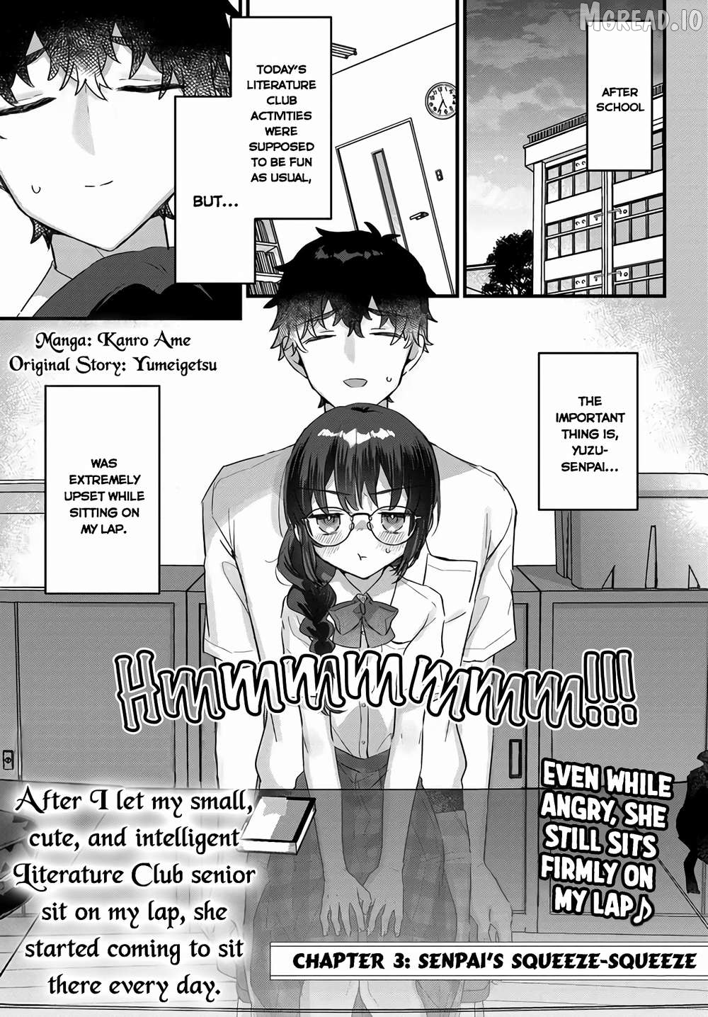 Chiisakute Kawaii Bungeibu no Chiteki na Senpai o, Hiza no Ue ni Nosetara Mainichi Suwattekuru you ni natta Chapter 3.1 - page 2