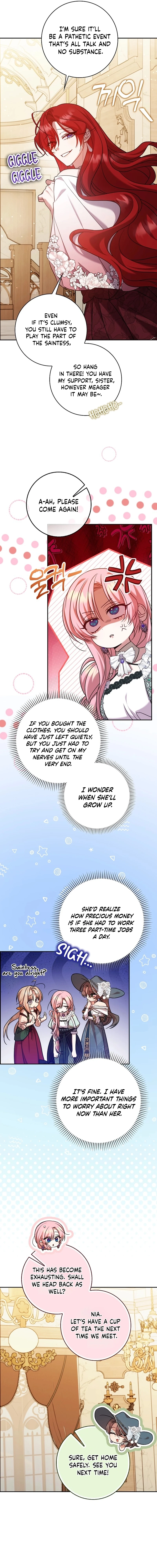 Hush Now, Saintess! Chapter 27 - page 6