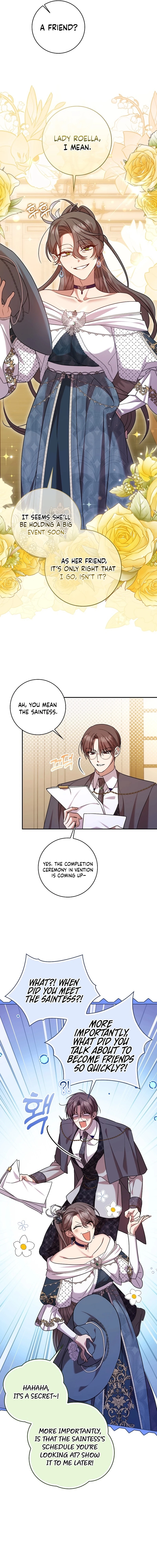 Hush Now, Saintess! Chapter 27 - page 8