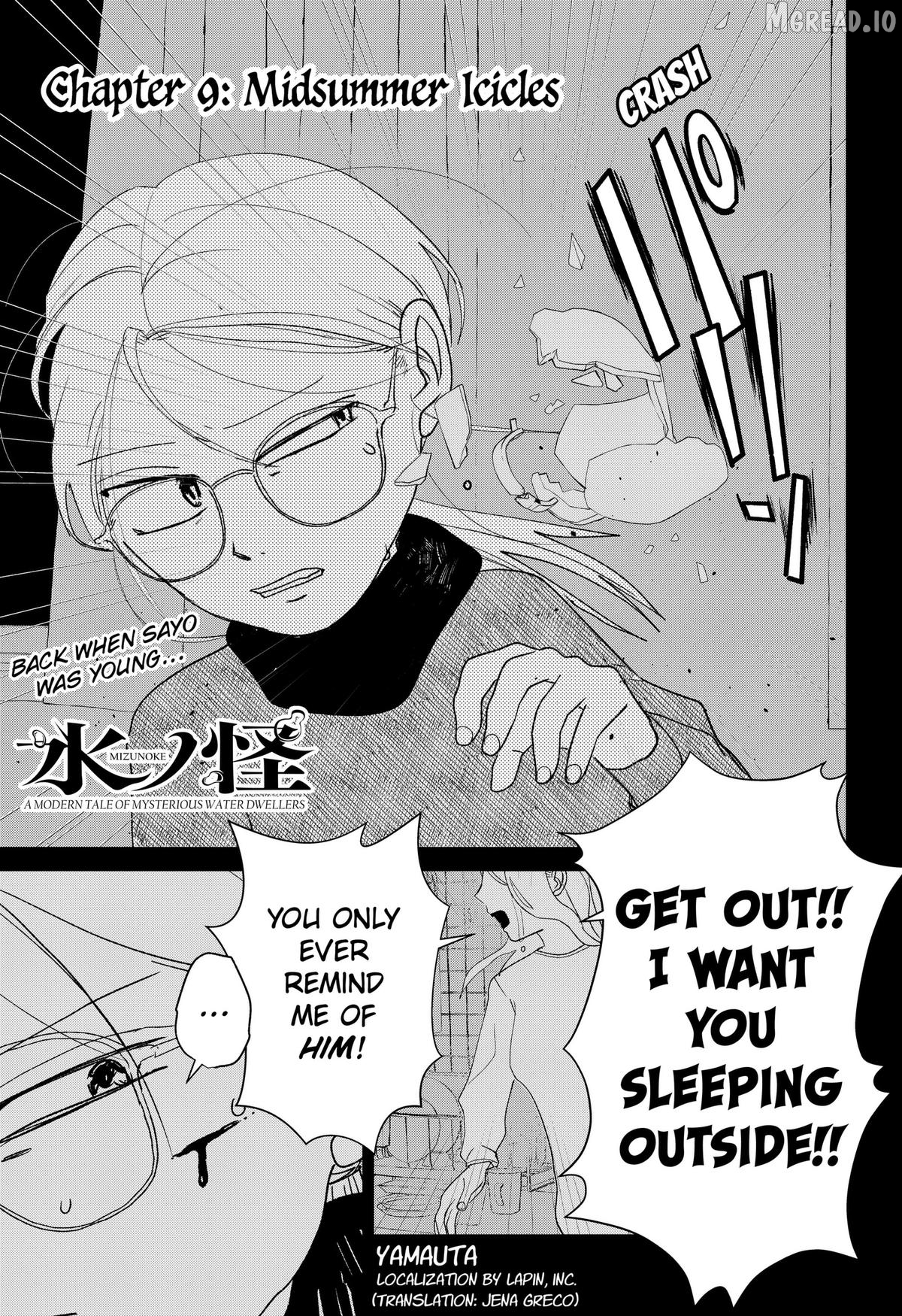 Mizunoke: A Modern Tale of Mysterious Water Dwellers Chapter 9 - page 1