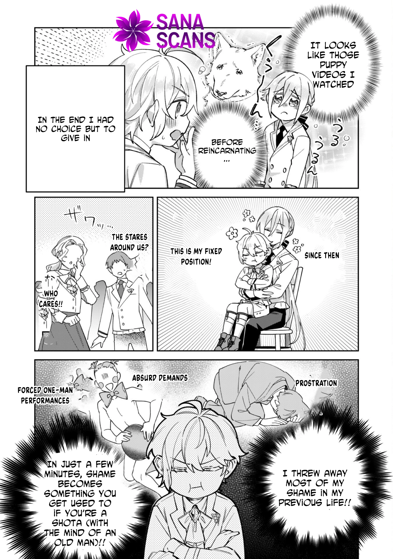 The Third Son of the Haiburuku Family is a Little Devil Shota Chapter 6 - page 10